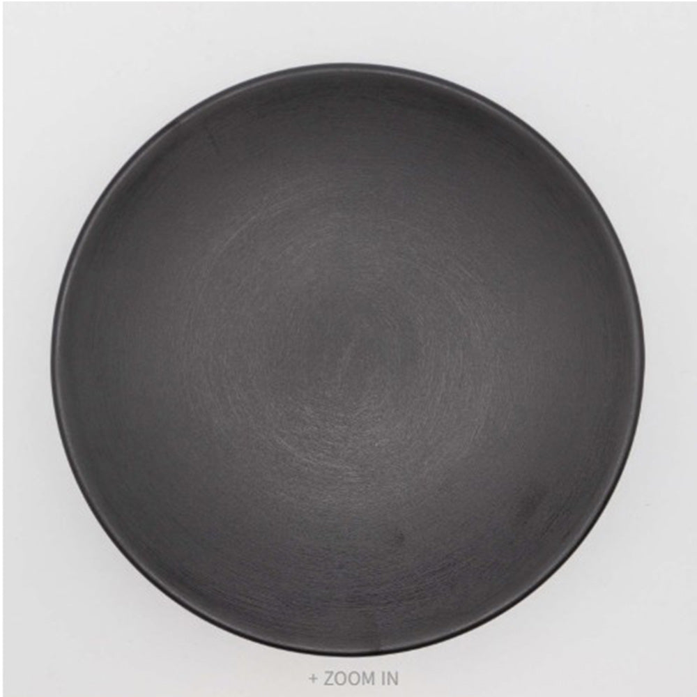 The authentic "Jeon" Platter: Matte Black Serving Plate (10")