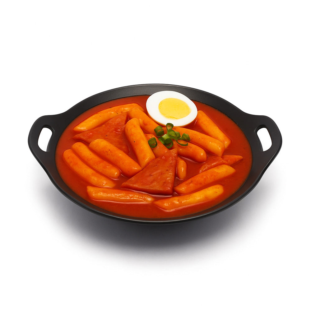 Rustic Cast-Iron Style Serving Pan with Handles (Melamine)