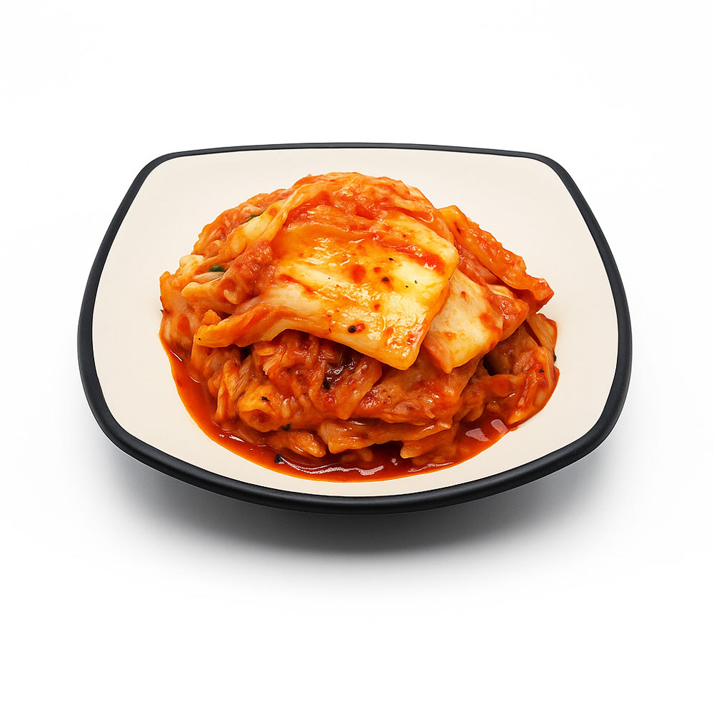 The Essential Kimchi & Banchan Dish - Modern Matte Black twotone Square Bowl for Side Dishes