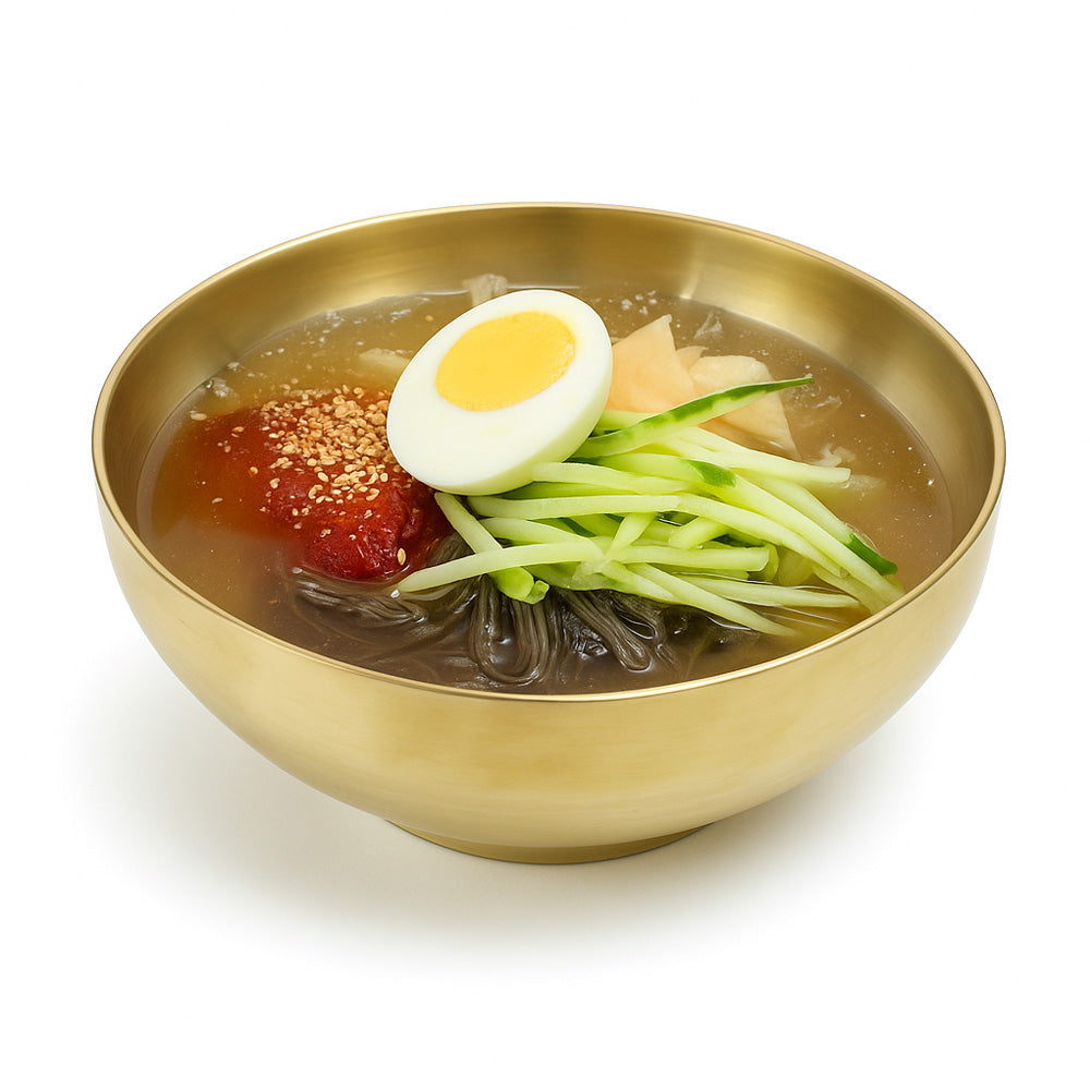 Premium Titanium Cold Noodle Bowl - The Ultimate "Naengmyeon" Experience
