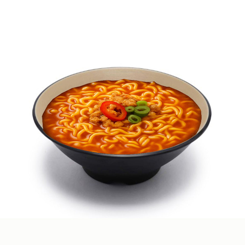 Artisan Textured Melamine Bowl Collection - Matte Two-Tone Series