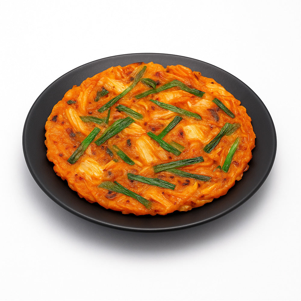 The authentic "Jeon" Platter: Matte Black Serving Plate (10")