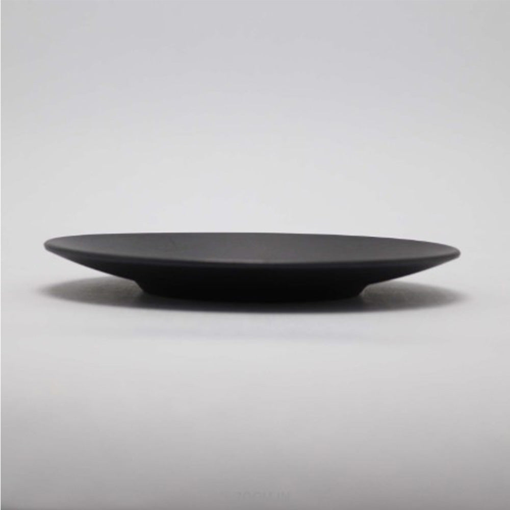 The authentic "Jeon" Platter: Matte Black Serving Plate (10")