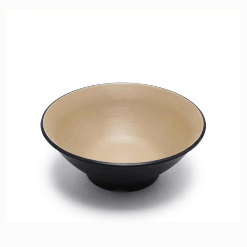 Artisan Textured Melamine Bowl Collection - Matte Two-Tone Series