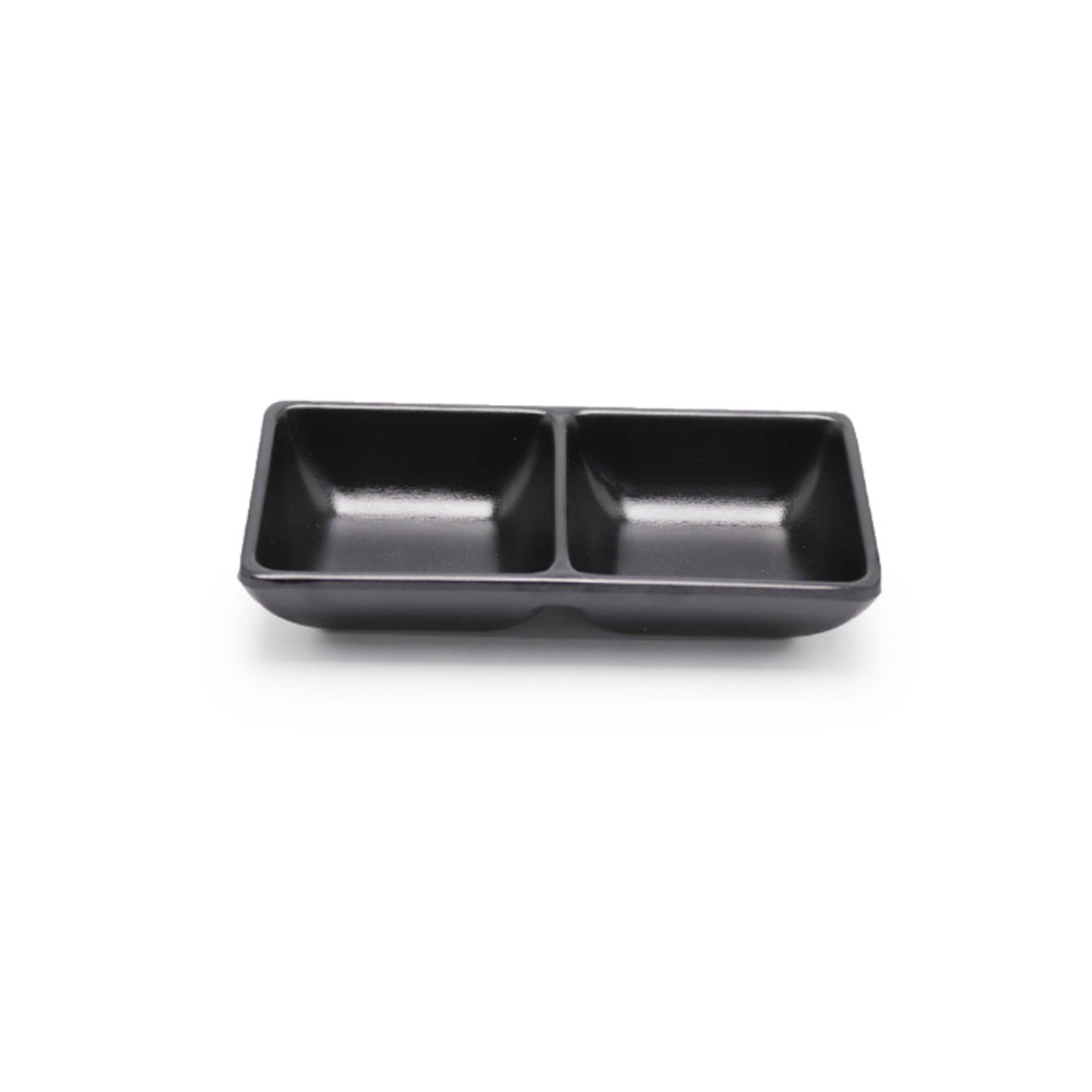 The K-BBQ Flavor Essential - Modern Matte Black Ssamjang & Condiment Dish