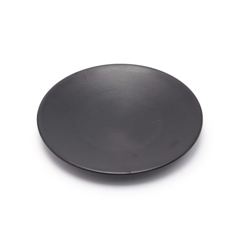 The authentic "Jeon" Platter: Matte Black Serving Plate (10")